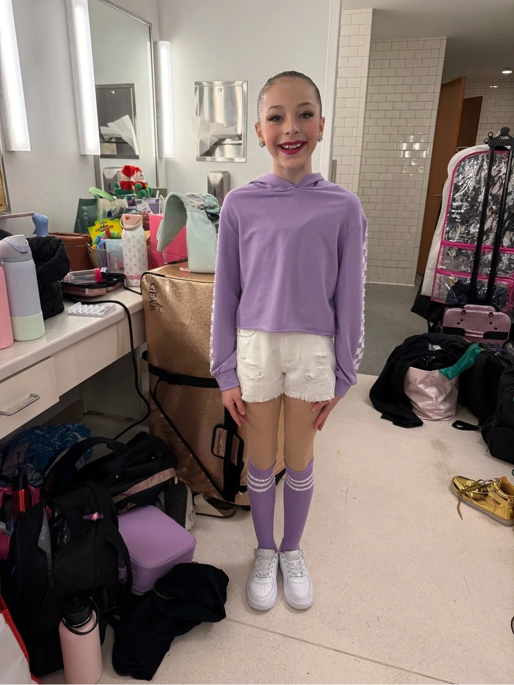 Girls' Lavender Dance Costume - Kids Dancewear